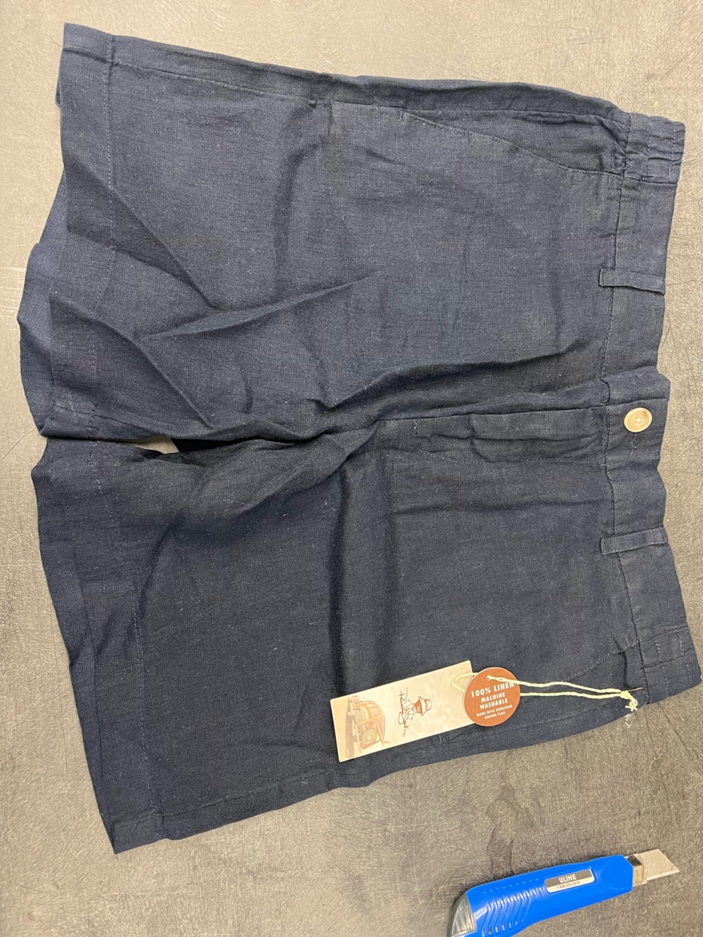 Panama Jack Navy Blue Men's Cargo Shorts